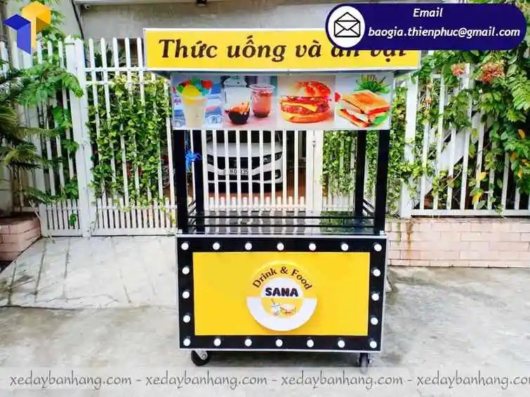 báo giá tủ bán đồ ăn vặt bằng inox