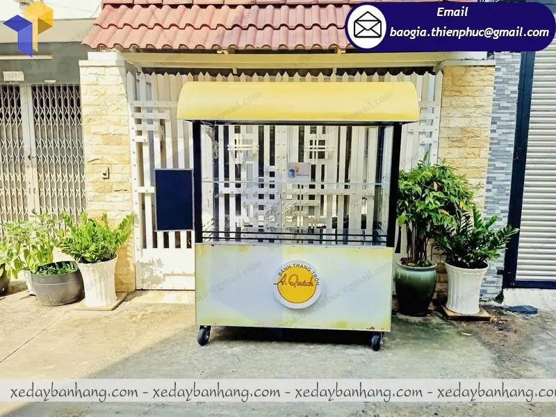 báo giá xe cá viên chiên bằng inox