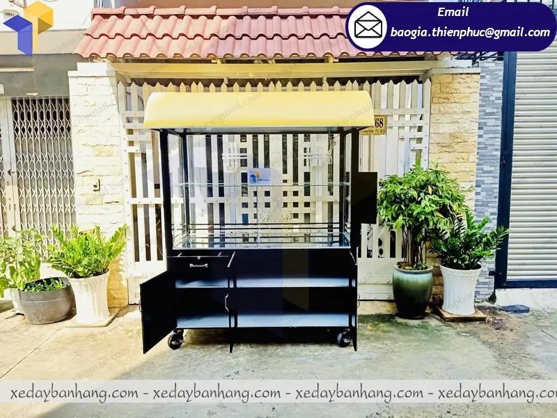 mẫu xe cá viên chiên bằng inox đẹp