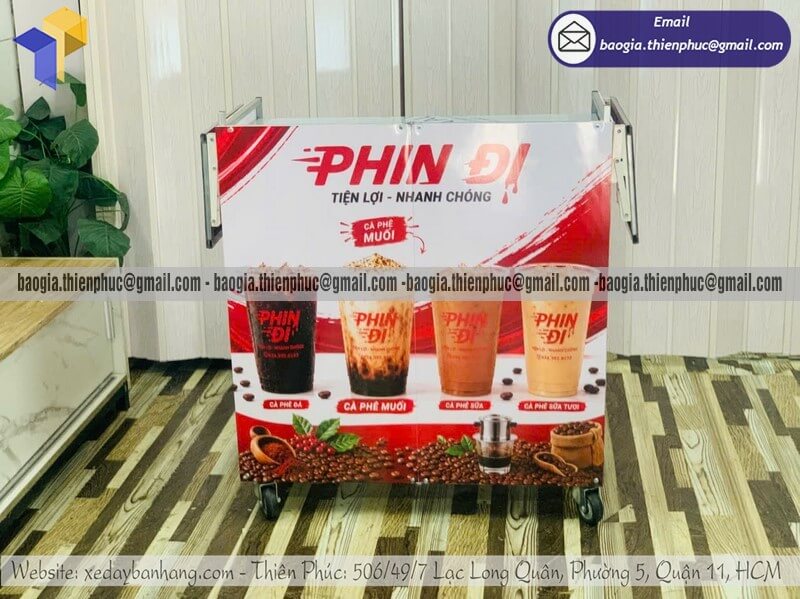 quầy bán cà phê vỉa hè