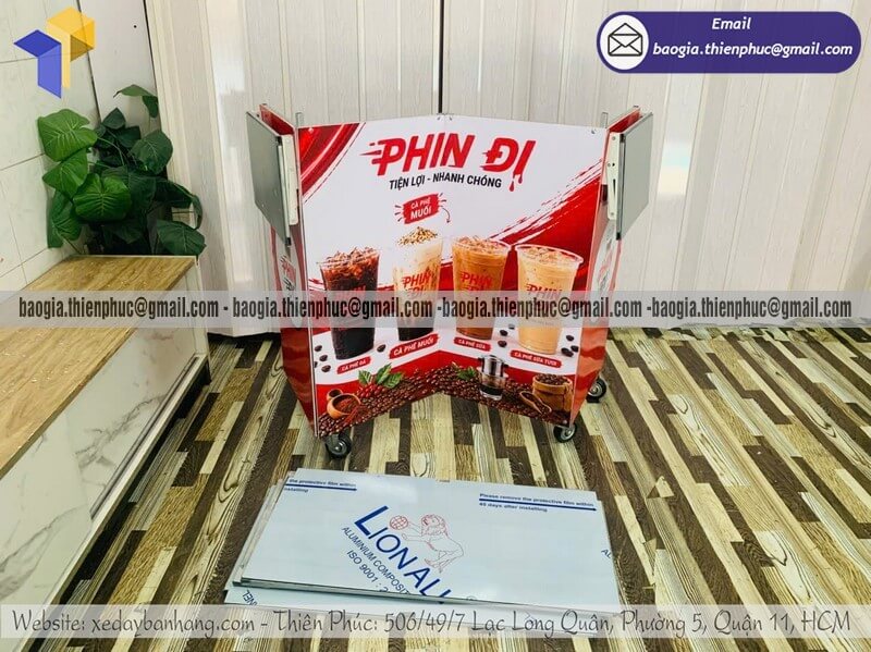 quầy bán cà phê di động