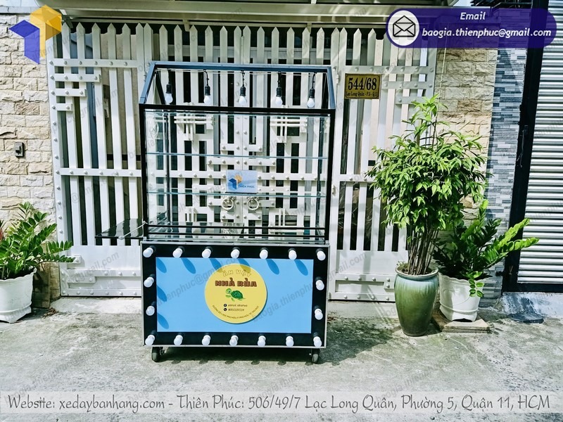 tủ cá viên chiên đẹp