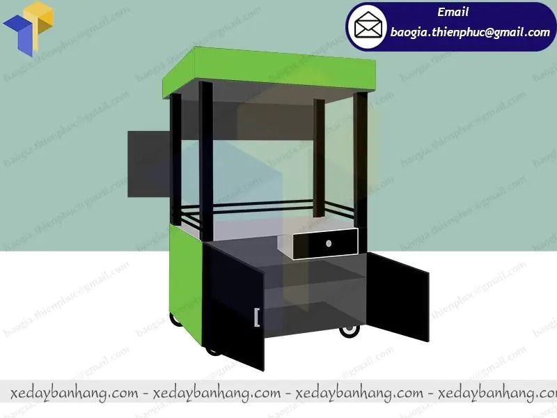 tủ inox bán xiên que giá rẻ