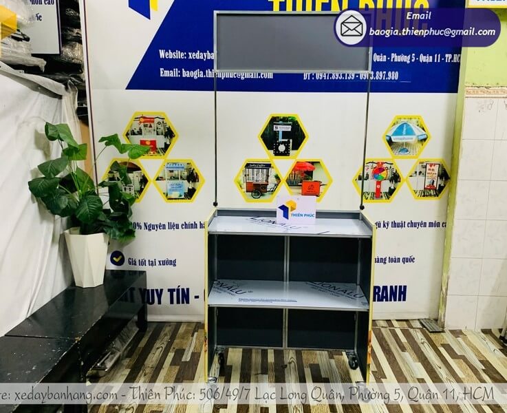 xe bán xôi di động