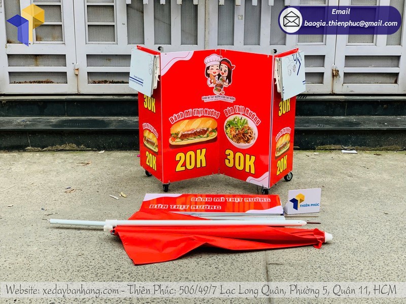 xe bánh mì di động