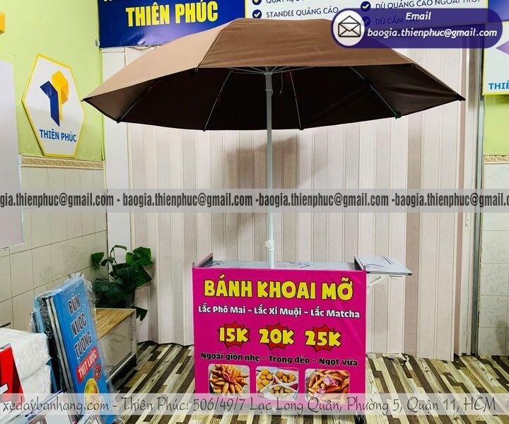 xe bán bánh khoai mỡ