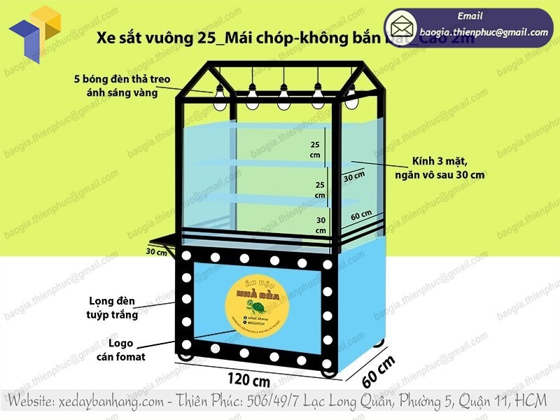 xưởng đóng tủ cá viên chiên đẹp