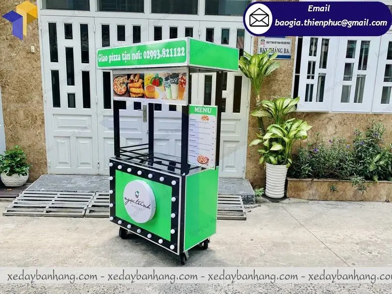 xưởng đóng tủ inox bán xiên que