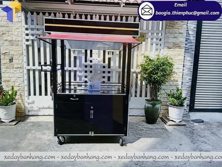 xưởng đóng xe bánh mì phá lấu inox